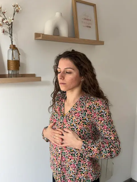 Femme sereine